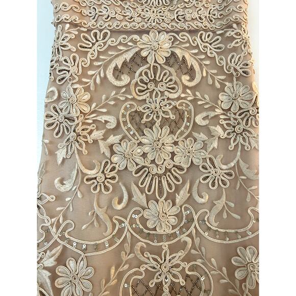 NWT Sue Wong Beaded Sequin Dress Size 0 Art Deco Gatsby Formal‎ Cocktail Gown - Picture 7 of 16